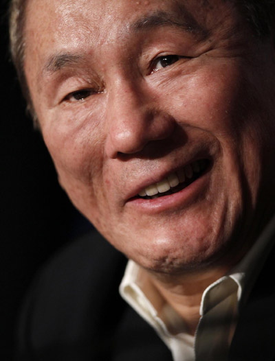 Takeshi Kitano at photocall for the film 