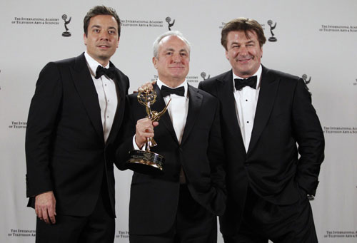 Celebs arrive at 38th International Emmy Awards in New York City