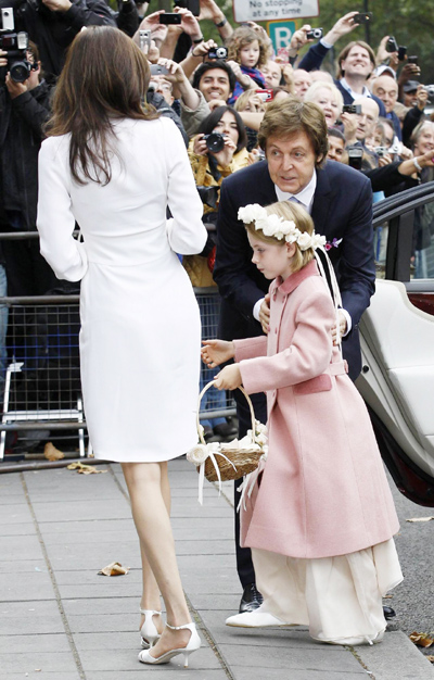 McCartney weds for third time