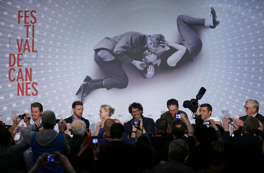 Timberlake poses at photocall for 'Inside Llewyn Davis'