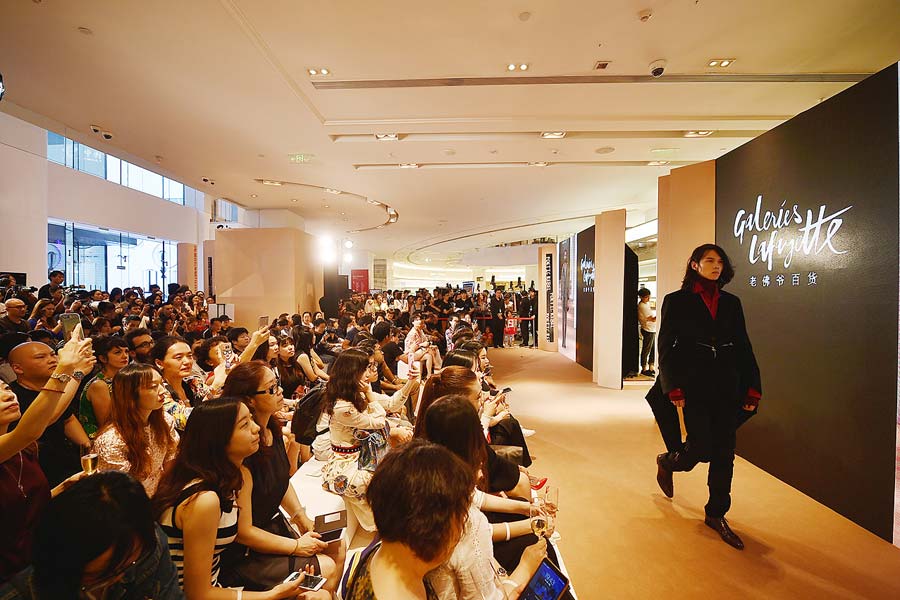 Galeries Lafayette Beijing promotes new season collection