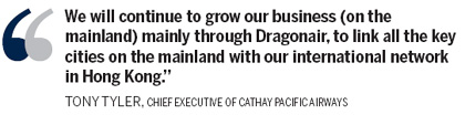 'Mainland our focus of expansion'