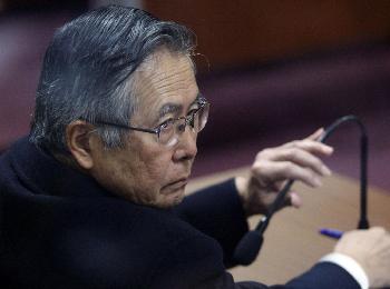 “盗用公款”1500万美元 秘鲁前总统藤森三度获刑