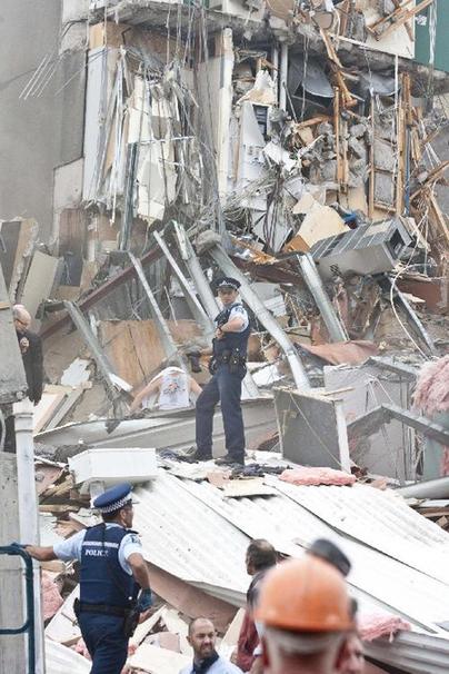 新西兰地震75人死亡300人失踪 全国进入紧急状态