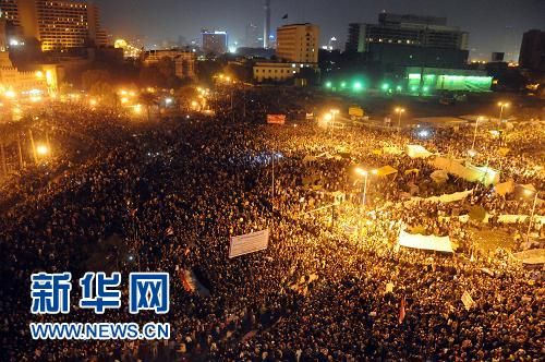 埃及军方接受内阁辞呈公布大选期限