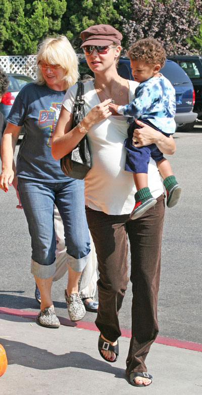 Pregnant Heidi Klum