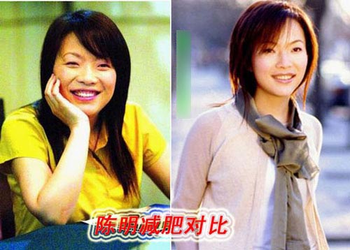 惊艳变身 看10大肥女明星减肥成功变美女(组图)