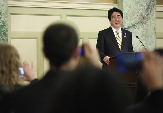 安倍访美遭媒体冷遇 美日首脑会晤被指如一日游