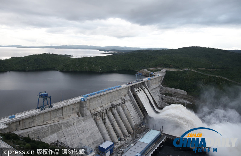 俄罗斯阿穆尔河水位上涨 城市进入紧急状态（高清组图）