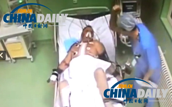 网上盛传俄病人遭医生殴打视频 涉案者称被恶语激怒