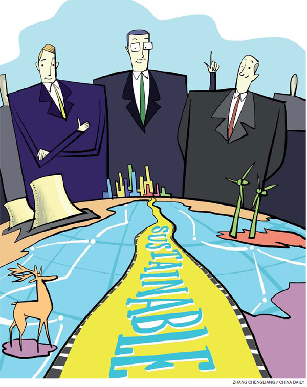 Chinese CEOs set on a greener path