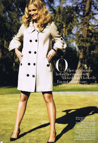 Ashlee Simpson poses for Harper's Bazaar