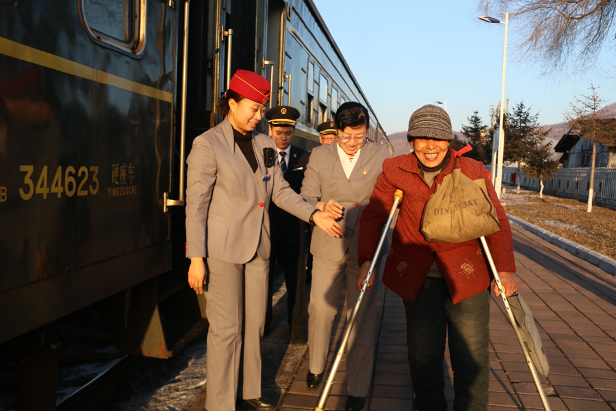 Slow trains still key for rural transport in Jilin