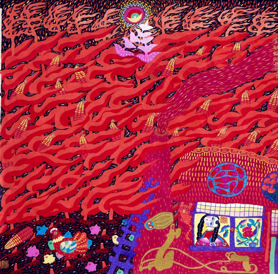 Painting a new life in NE China