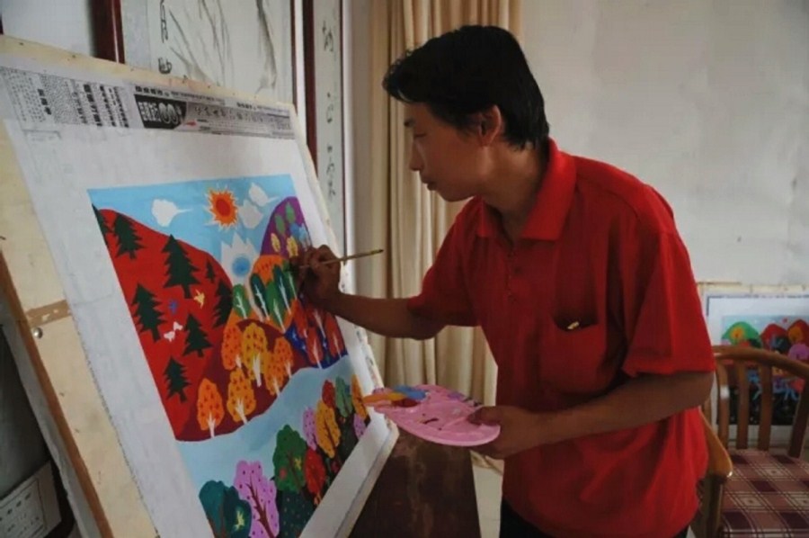 Painting a new life in NE China