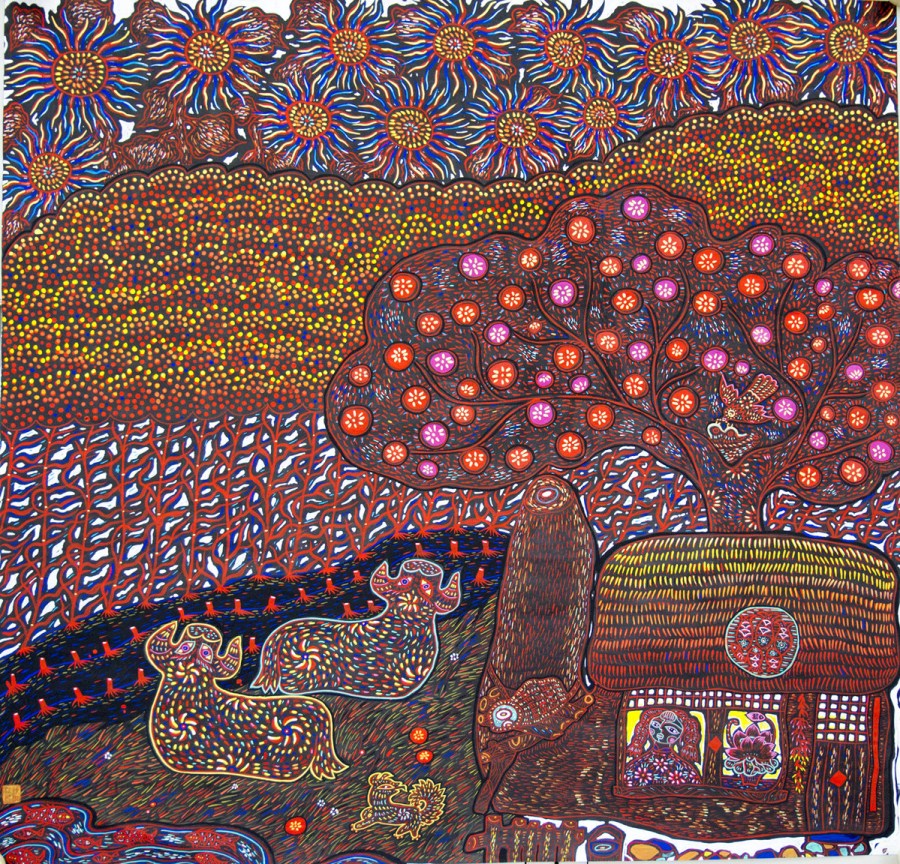 Painting a new life in NE China