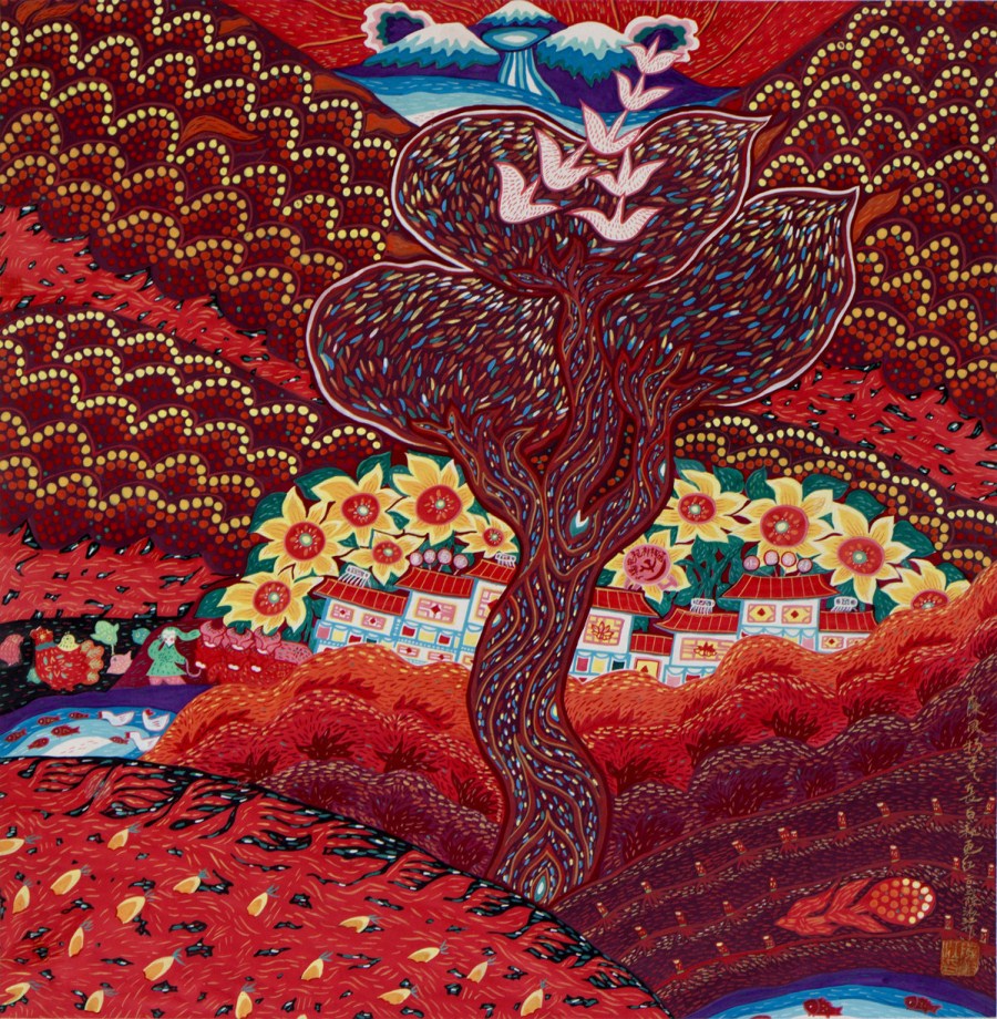 Painting a new life in NE China