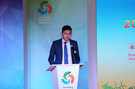 东方祥瑞；营绕世博—阿斯塔纳世博会中国馆迎来东营活动日