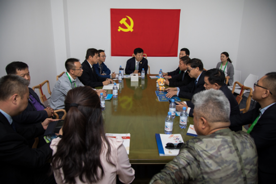 阿斯塔纳世博会中国馆举办“甘肃活动日”参博企业座谈会