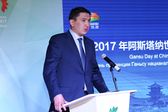 世博陇风起;煌煌丝路行;阿斯塔纳世博会中国馆甘肃活动日举行