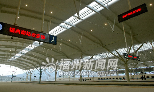 火车南站东站房10月底完工 目前进入全面装修阶段