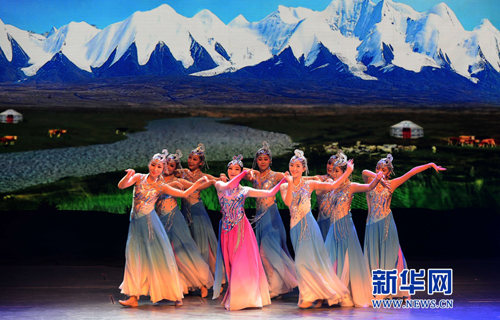 Mongolian dance drama staged in Lanzhou