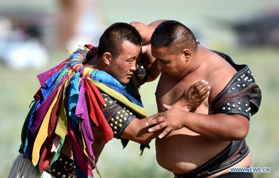 Nadam fair held to celebrate harvest in China's Inner Mongolia