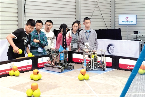 Baotou claims prize at 2015 Asia-Pacific Robotics Championship