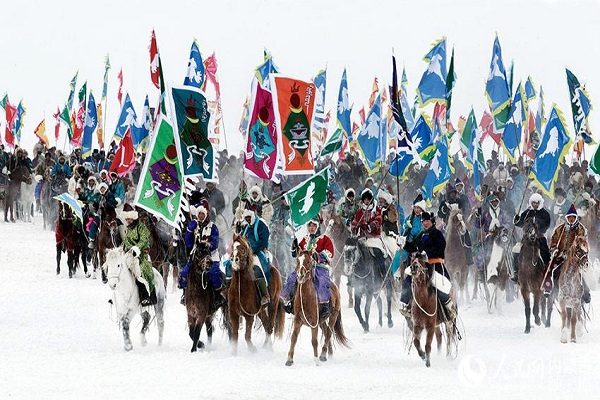Explore a frozen world in Hulunbuir grassland