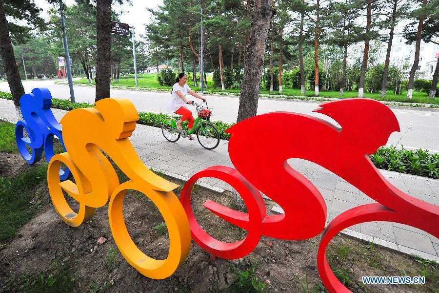 Millions of tourists go sightseeing annually on Changbai Mountains