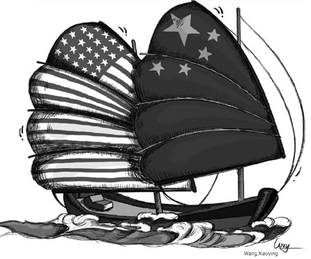 Sino-US bridge over troubled waters