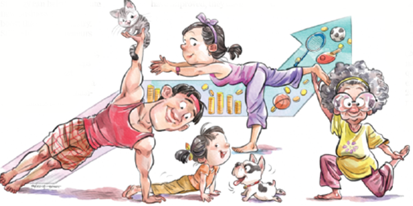 People's health is wealth for the nation