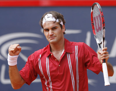 Federer at Hamburg Masters