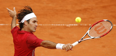 Federer at Hamburg Masters
