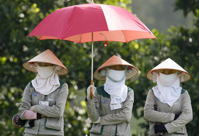 Golf tournament in Hanoi