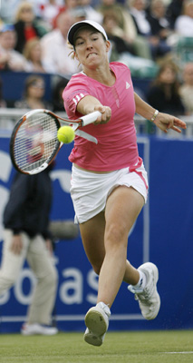 Henin at Int'l Women's Open