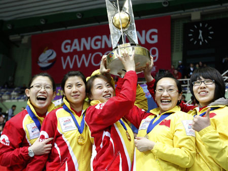 China beats Sweden to win world curling title