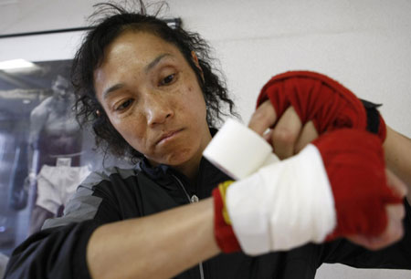 Dinner comes first for Japan's 'Rocky' mum