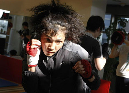 Dinner comes first for Japan's 'Rocky' mum