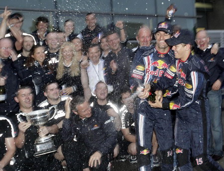 Vettel secures Red Bull’s first victory in Shanghai