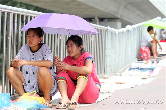 Heat wave hits China