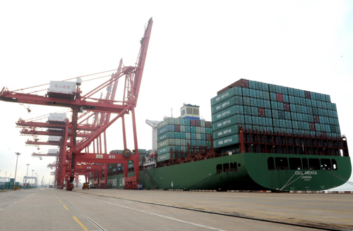 Port giant emerges in E China city