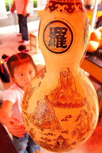 Gourd cultural fair in Shandong