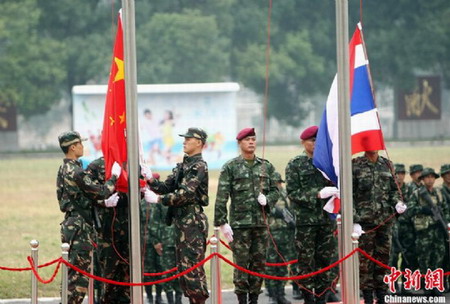 China, Thailand hold joint military drill