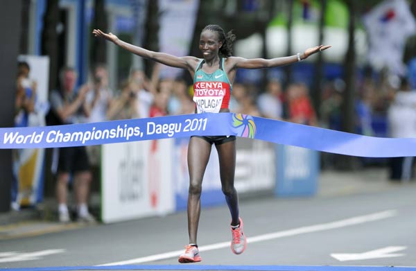 Kiplagat leads Kenya marathon sweep at Daegu worlds