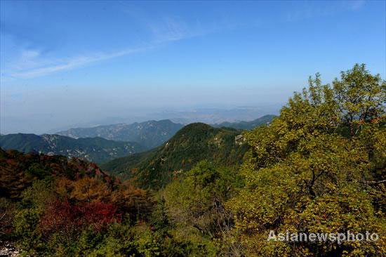 Autumn photos: Mount Tai shines