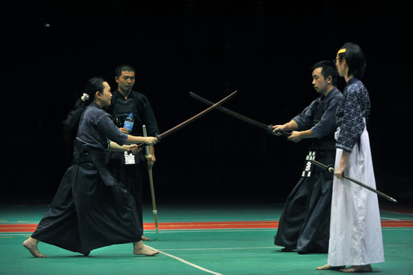 Kendo popular among white-collar