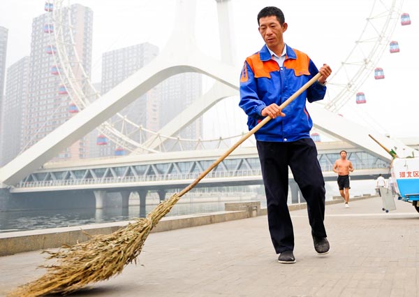 Street sweeper becomes CPC delegate