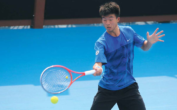 First Chinese mainland man to play at Australia Open