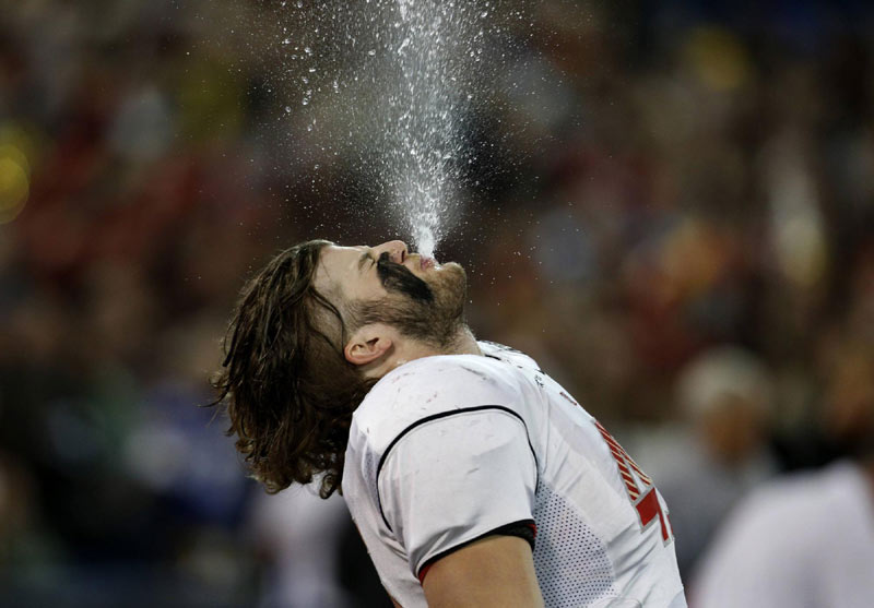 2012 Sports Photos in Review: Accidents on the court